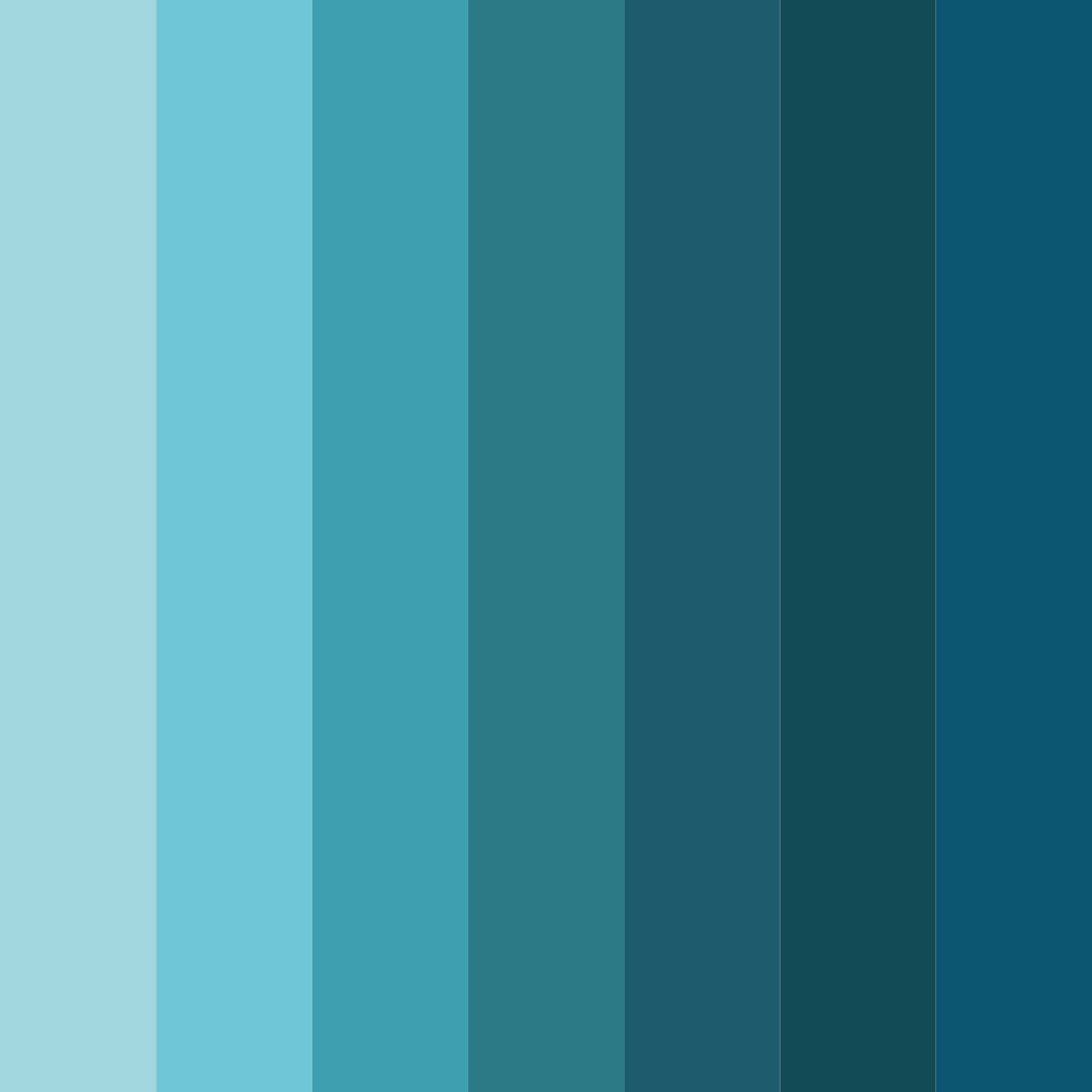 Download ocean's embrace color palette PNG image (square)
