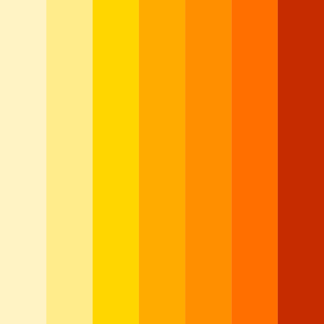 Download sunset spice color palette PNG image (square)
