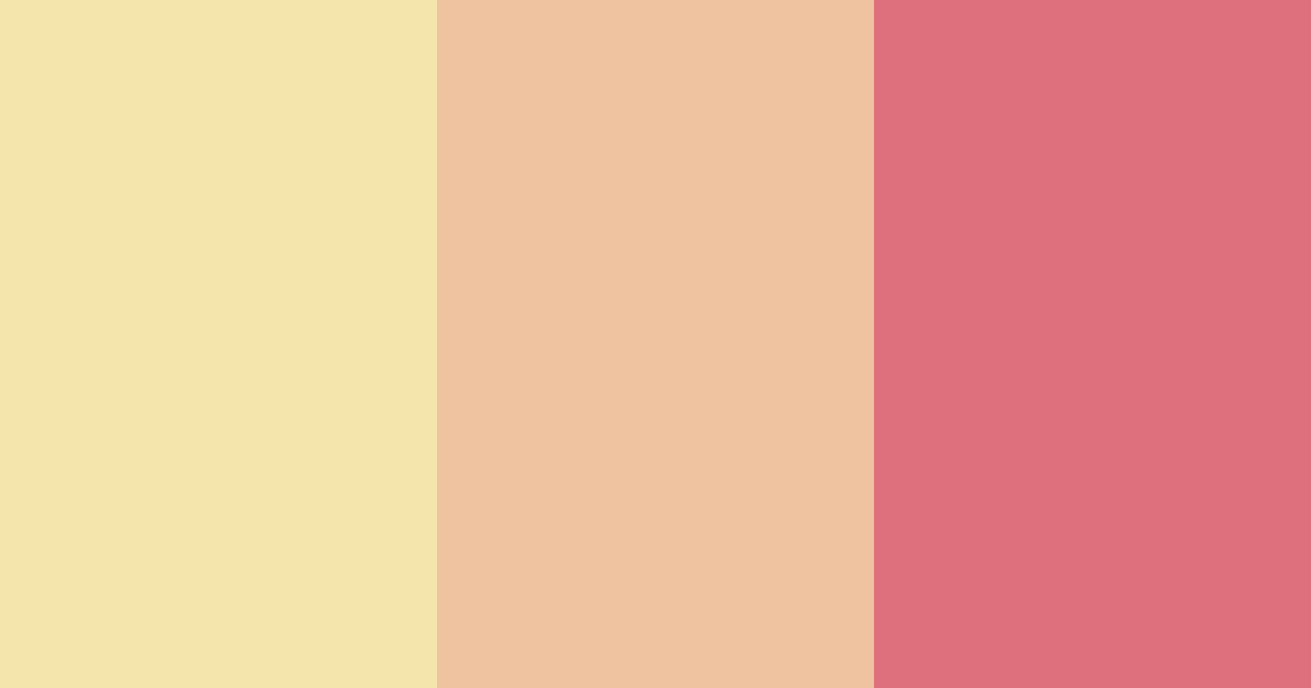 Download blush sunrise color palette PNG image (landscape)