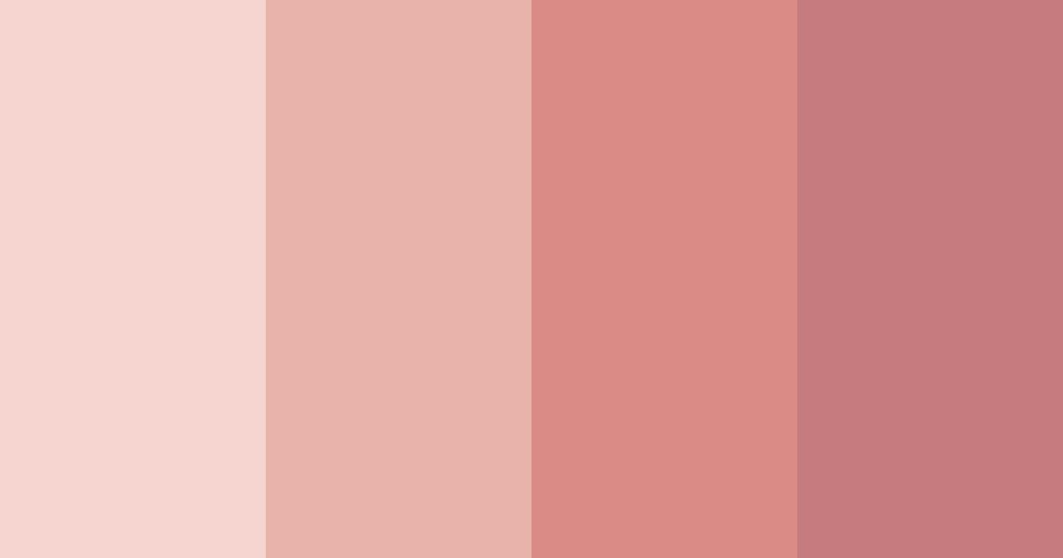 Download soft pink color palette PNG image (landscape)