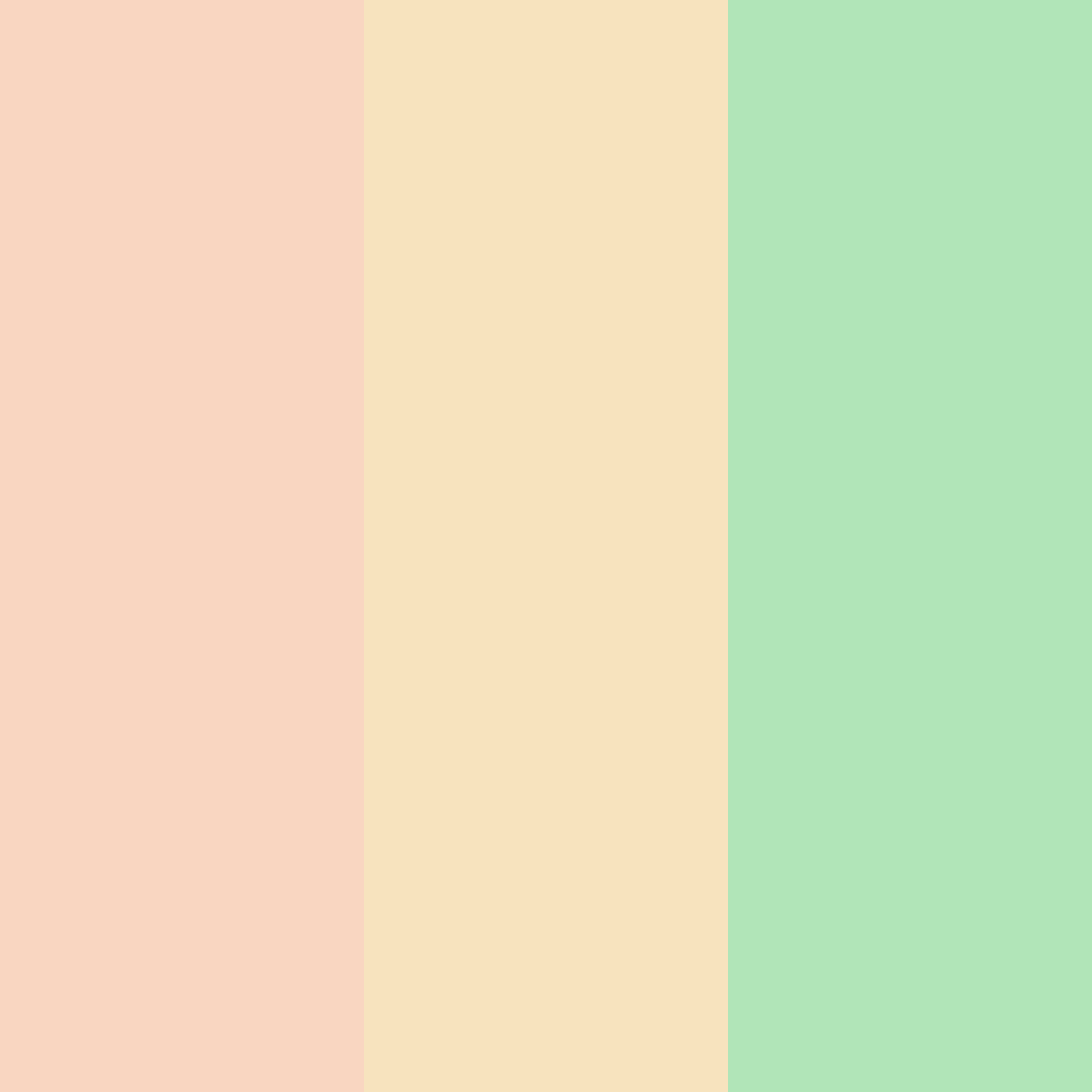 Download peach blossom dream color palette PNG image (square)