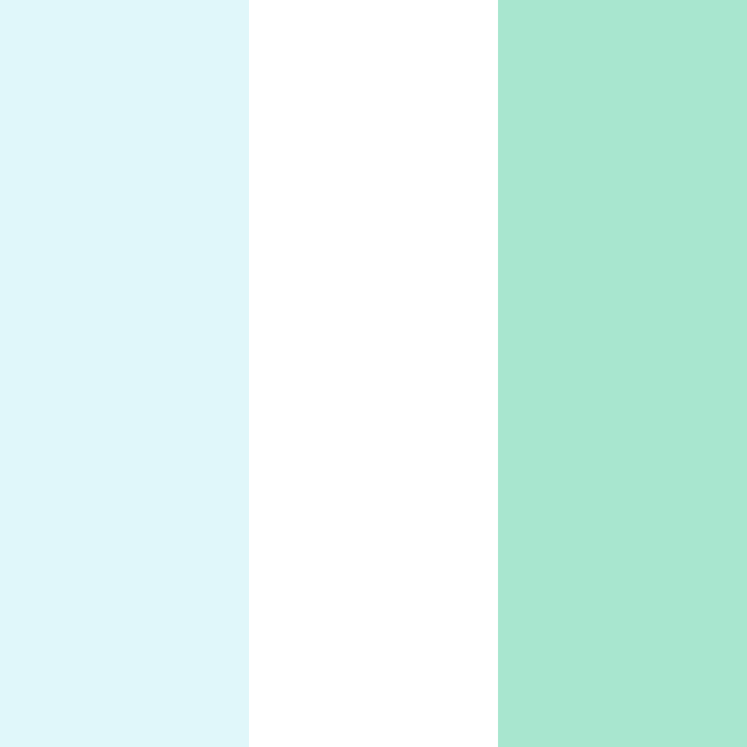 Download aqua fresh color palette PNG image (square)