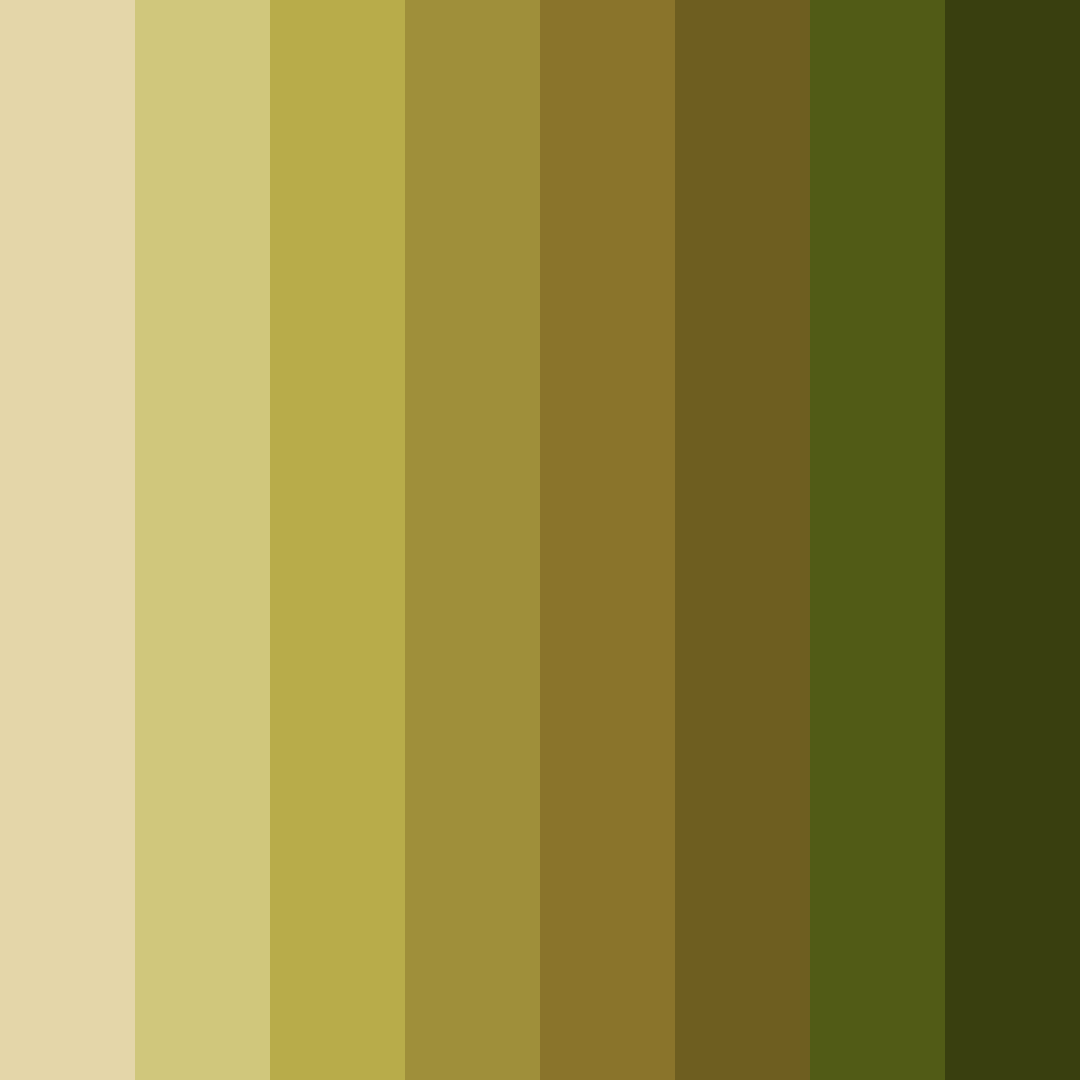 Download desert sage color palette PNG image (square)