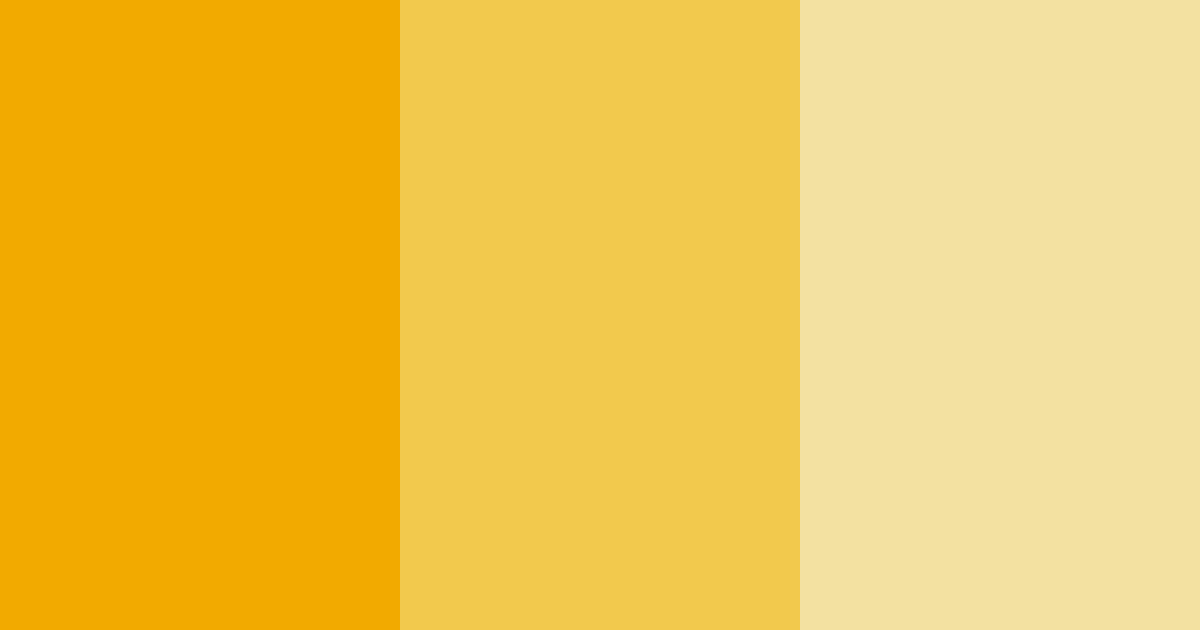 Download golden sunshine color palette PNG image (landscape)