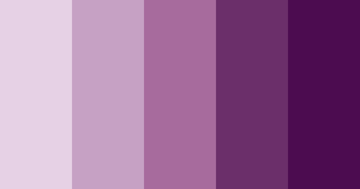Download dark purple color palette PNG image (landscape)