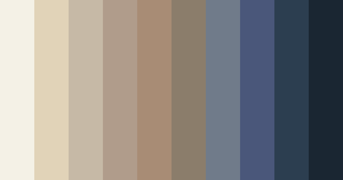 Download serene twilight color palette PNG image (landscape)