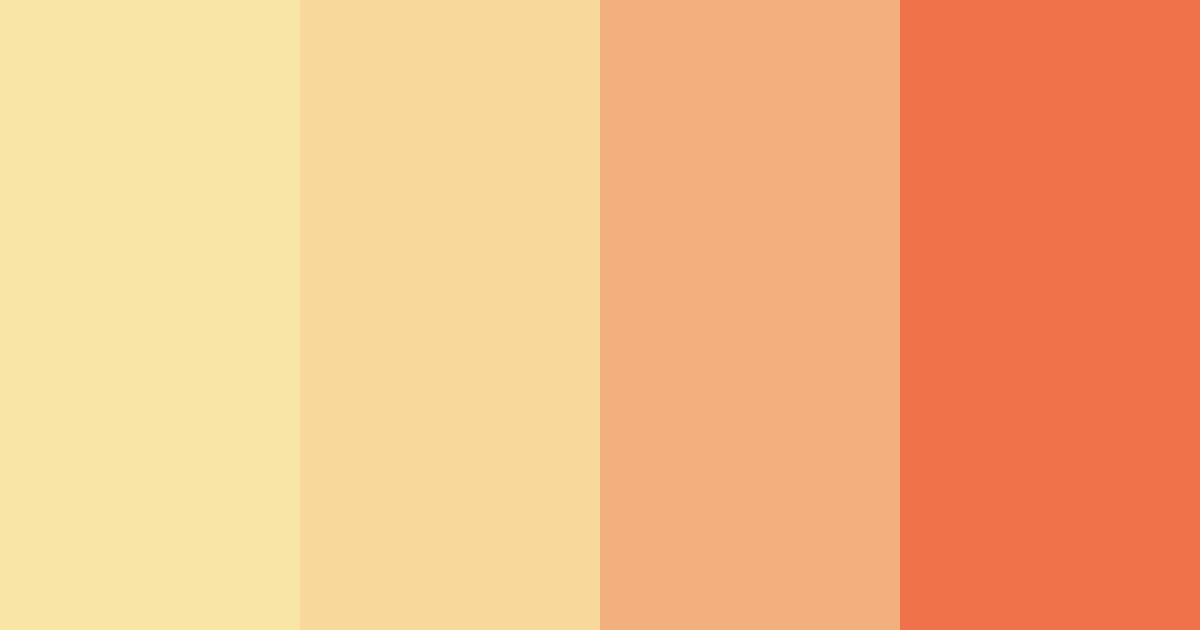 Download peach spring color palette PNG image (landscape)