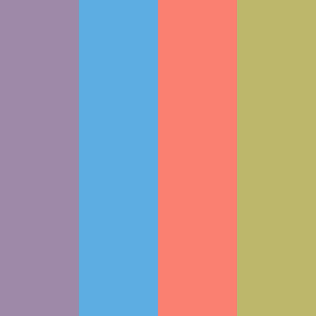 Download lavender sky salmon wheat color palette PNG image (square)