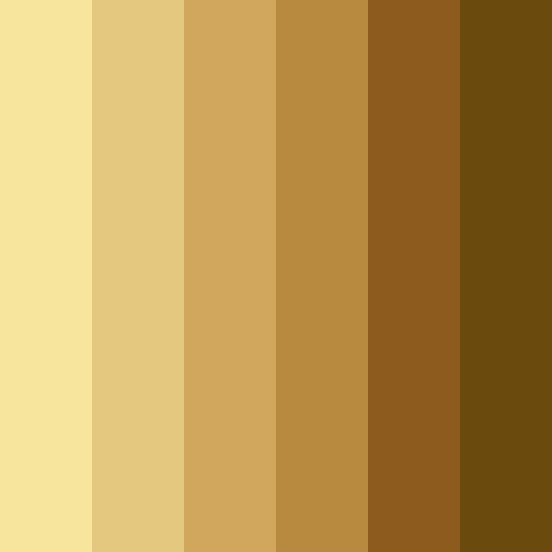 Download harvest golds color palette PNG image (square)