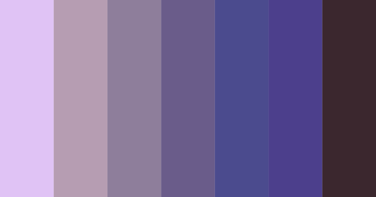 Download celestial twilight color palette PNG image (landscape)