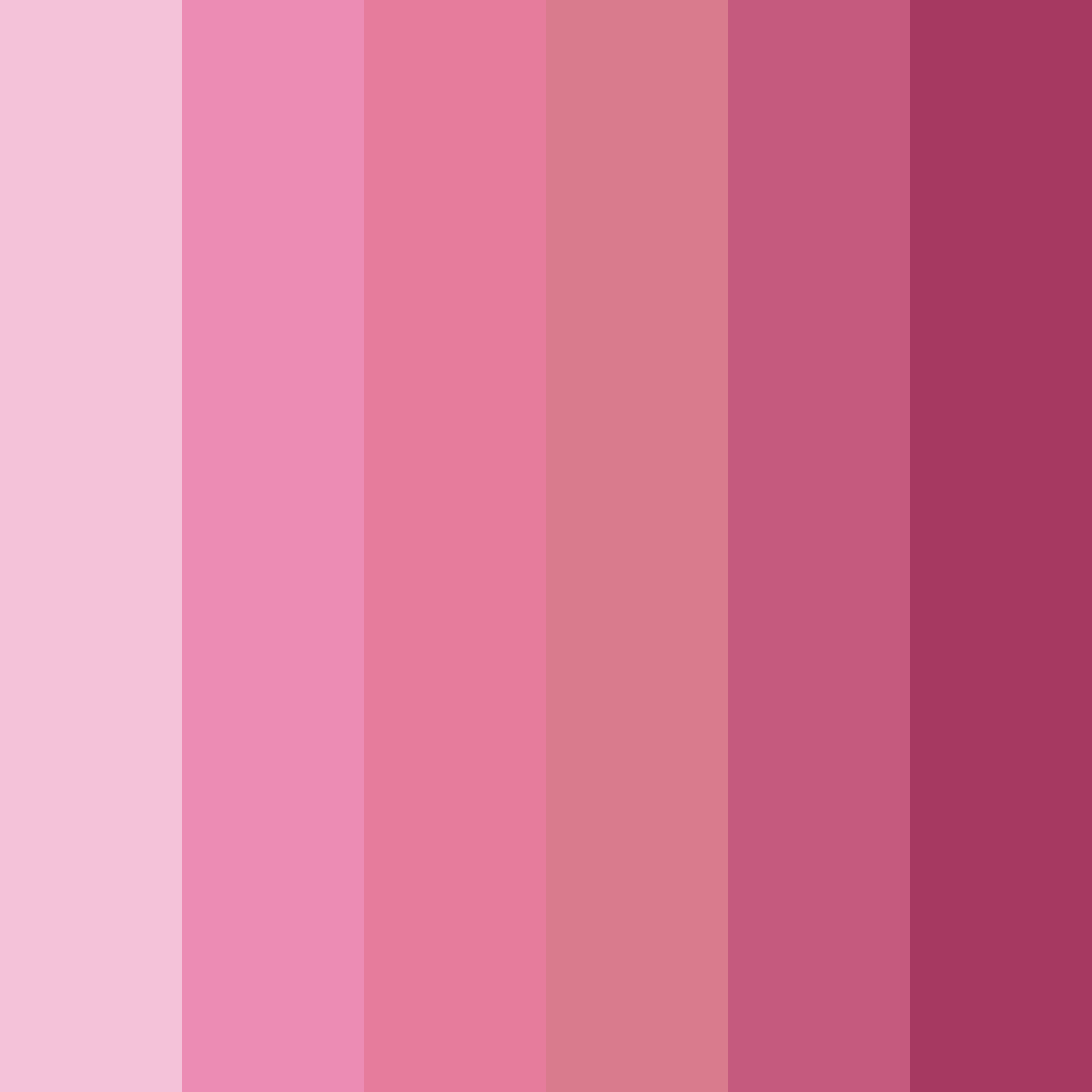 Download blushing twilight color palette PNG image (square)