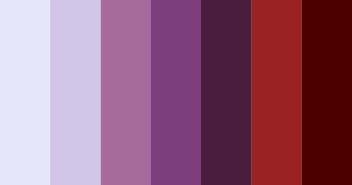 Download enchanted evening color palette PNG image (landscape)