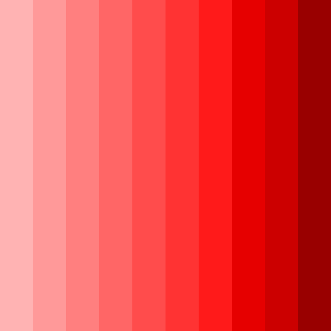 Download red strawberry color palette PNG image (square)