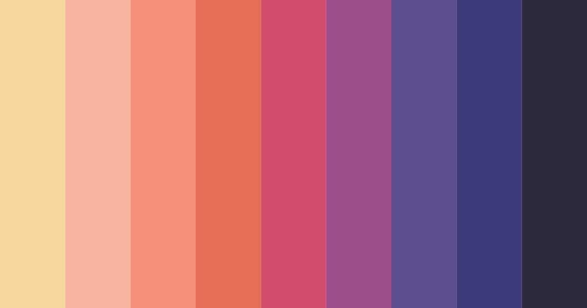 Download vintage vibes color palette PNG image (landscape)