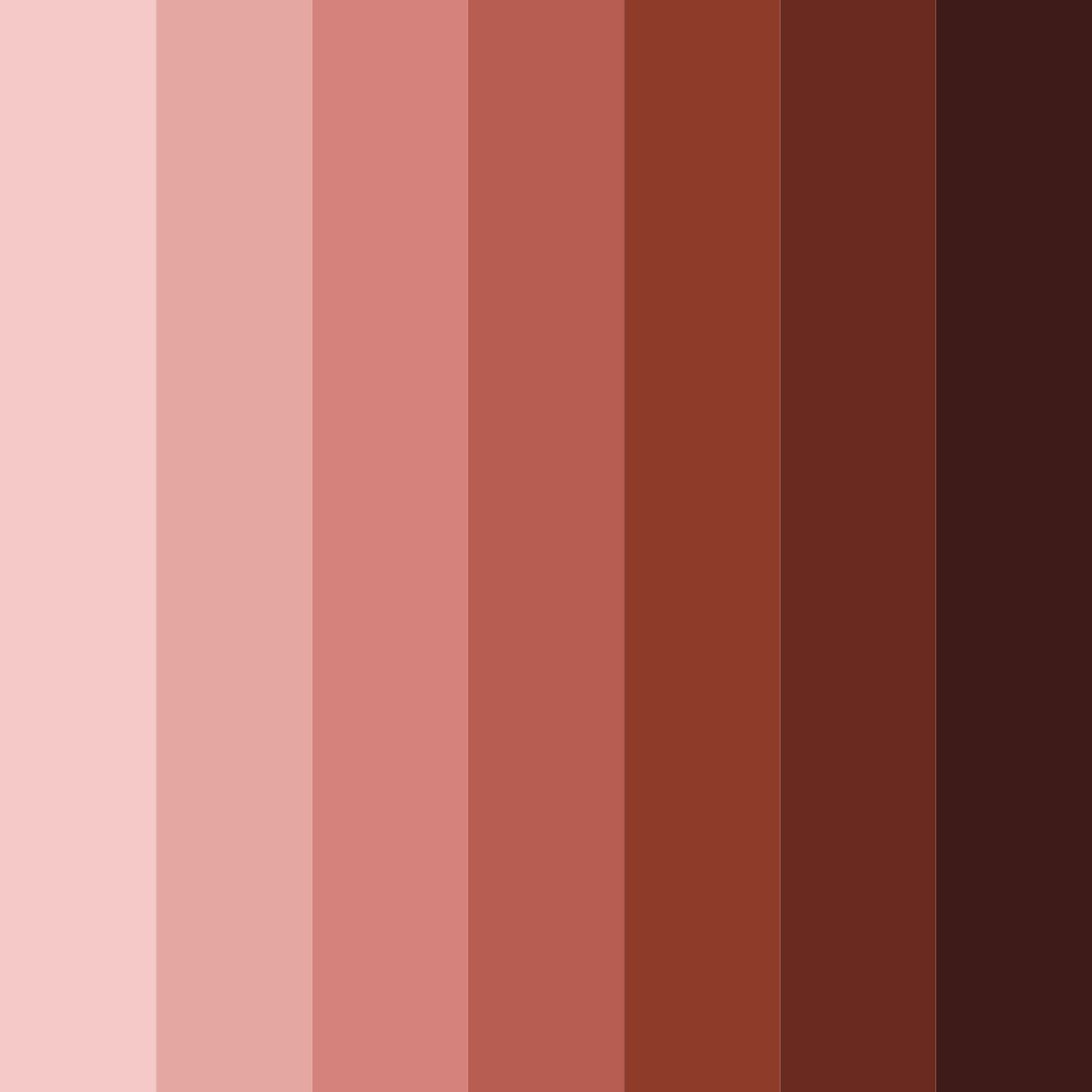 Download panda sunset color palette PNG image (square)