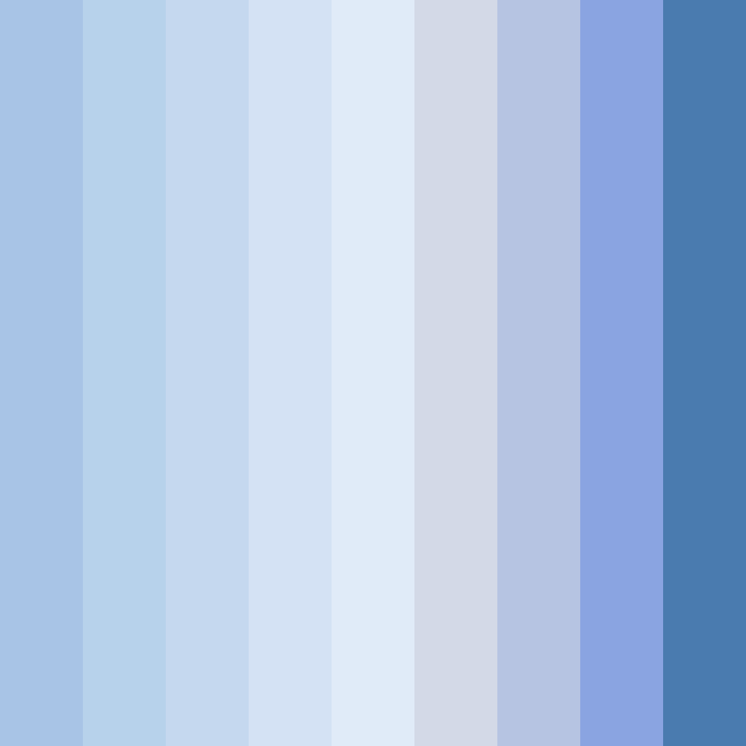 Download skyline serenity color palette PNG image (square)