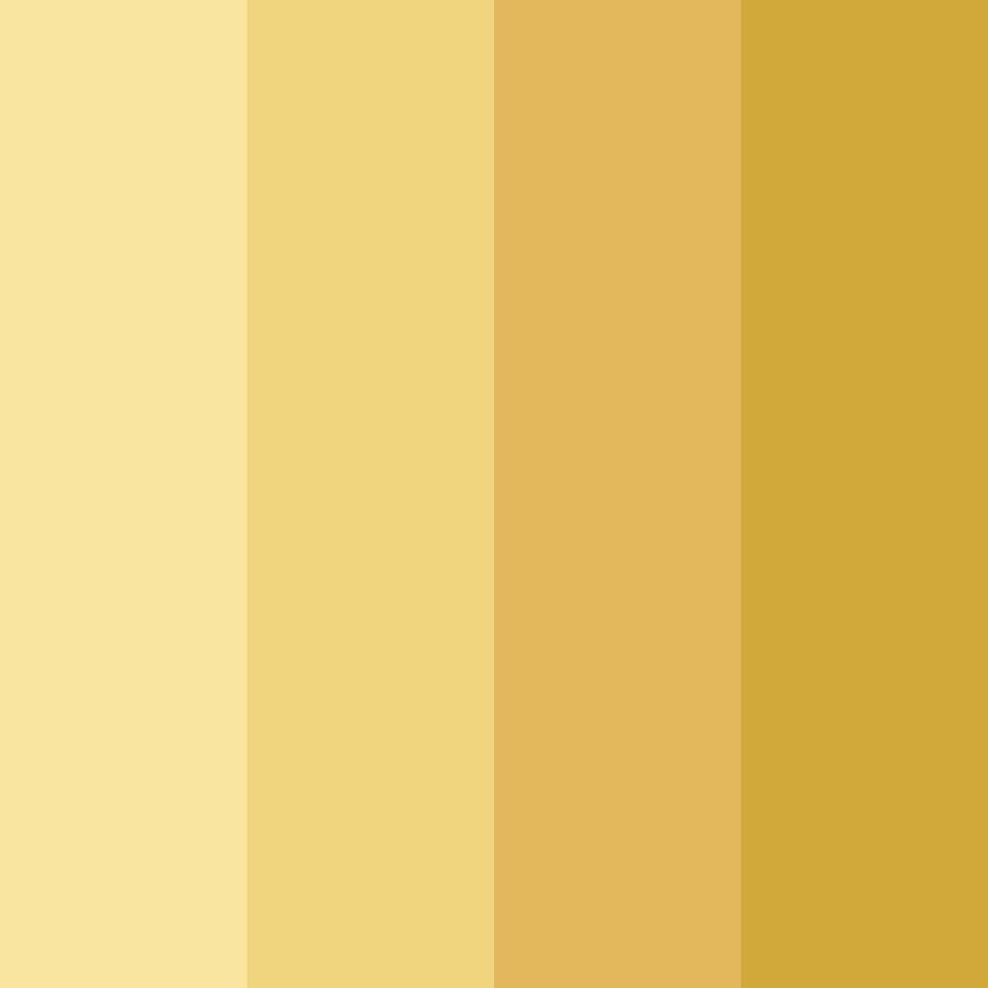 Download sunlit meadow color palette PNG image (square)