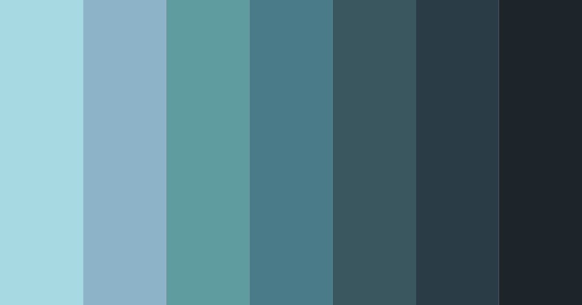 Download serene ocean breeze color palette PNG image (landscape)