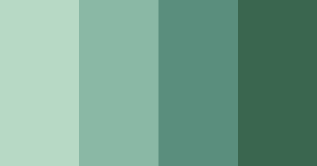 Download green peaks color palette PNG image (landscape)