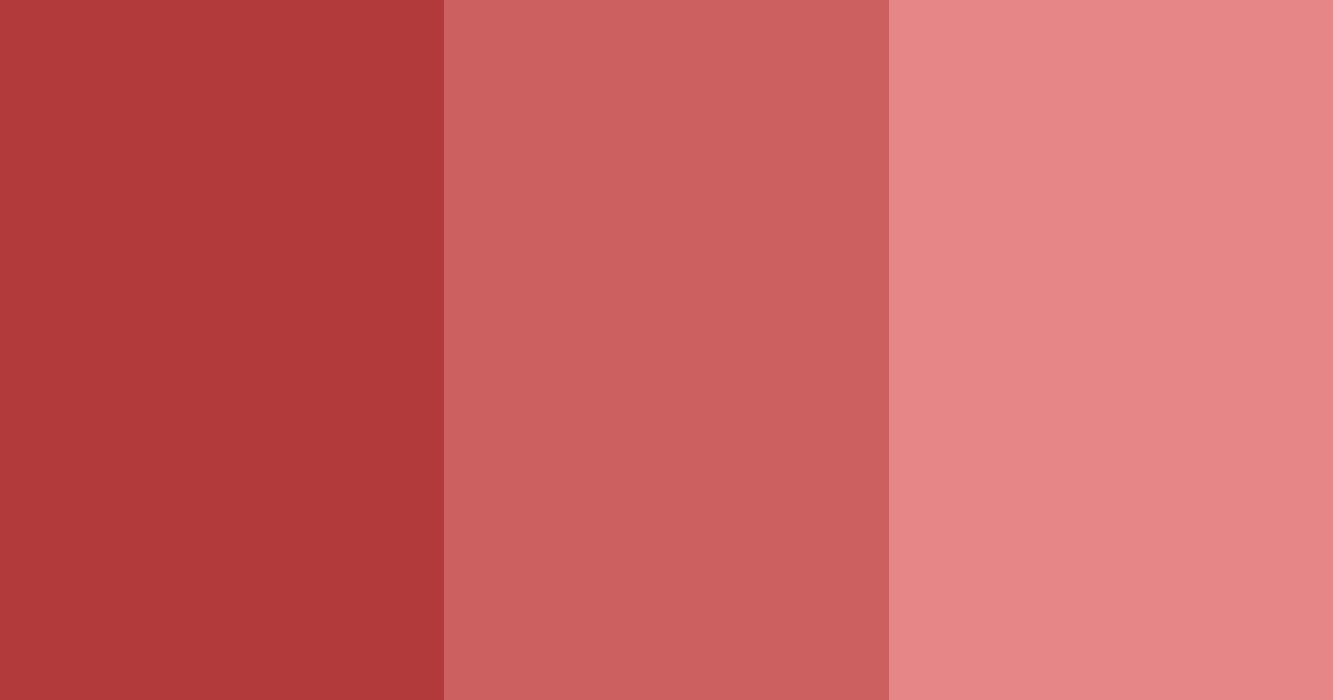 Download dark red shades color palette PNG image (landscape)