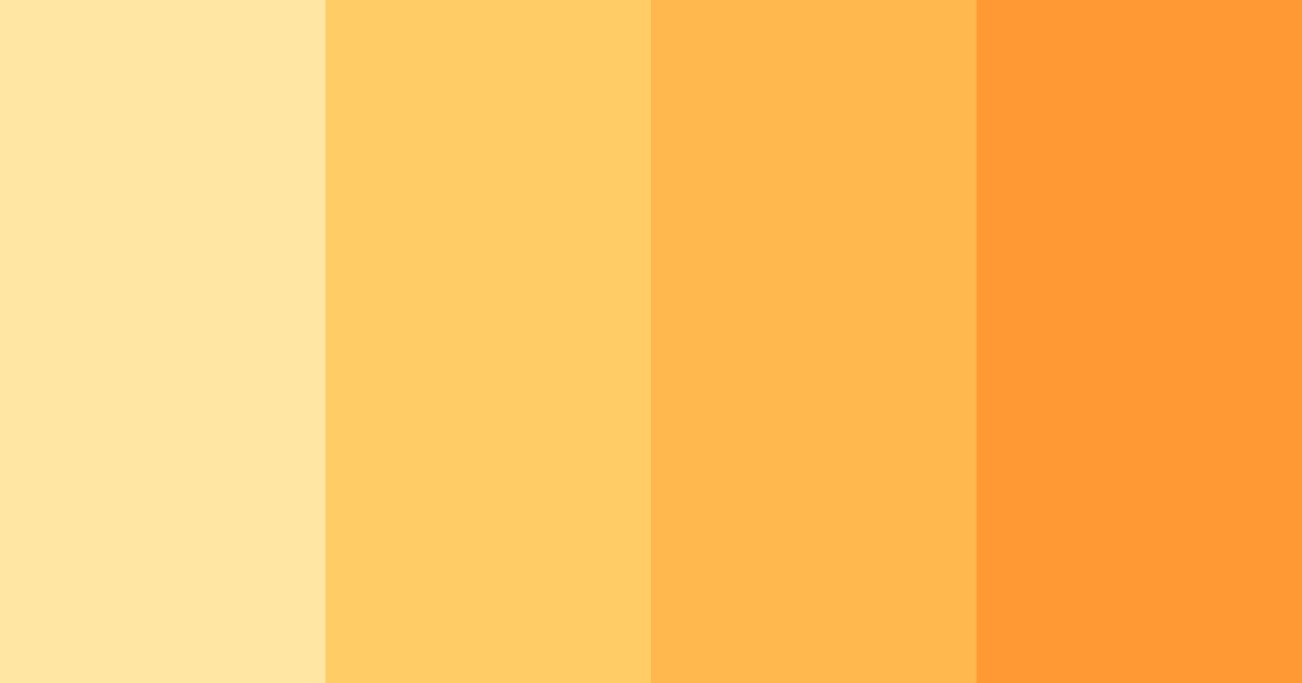 Download golden sunrise color palette PNG image (landscape)