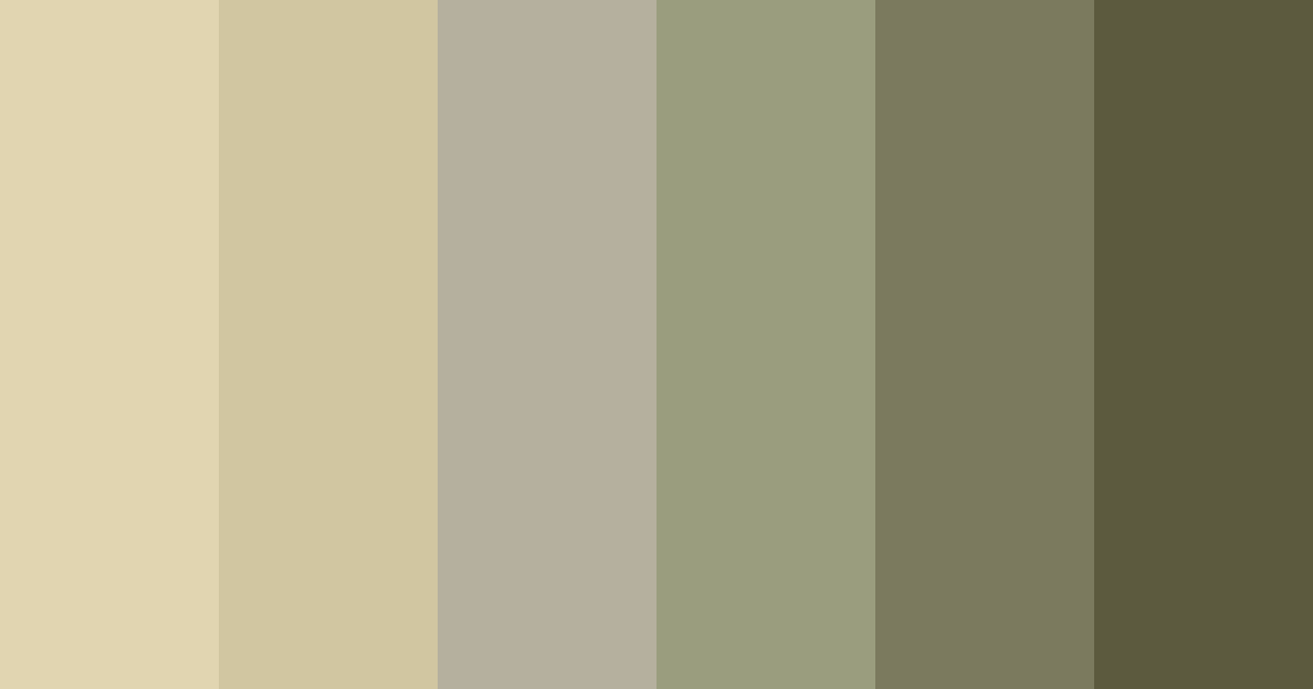 Download earthy reverie color palette PNG image (landscape)
