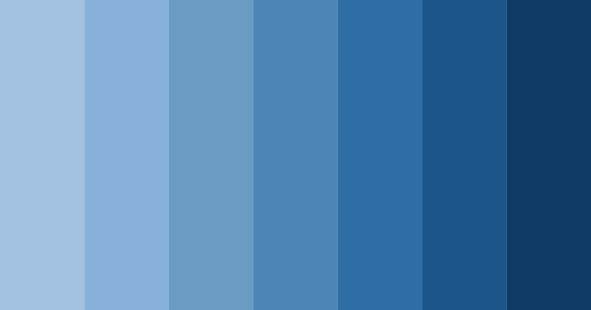 Download azure dreams color palette PNG image (landscape)