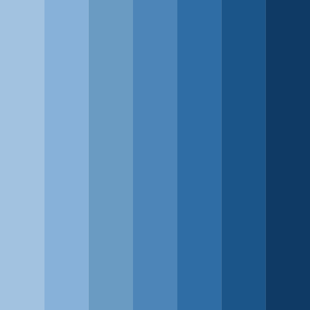 Download azure dreams color palette PNG image (square)