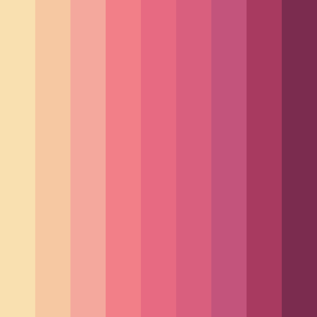 Download pink kiids color palette PNG image (square)