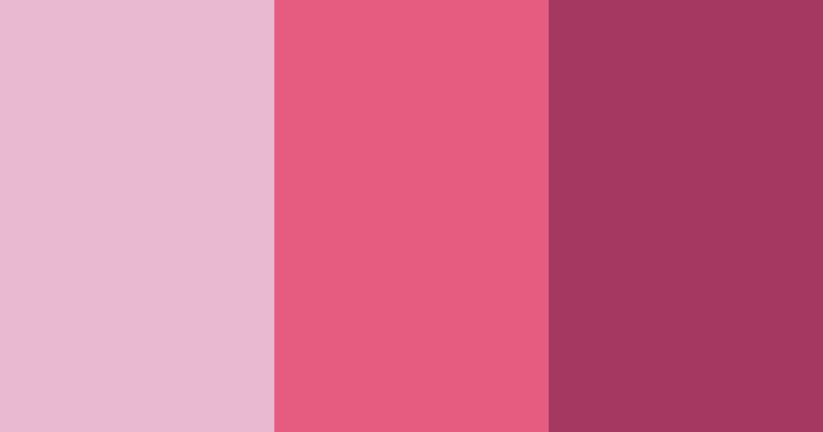 Download blushing rose dream color palette PNG image (landscape)