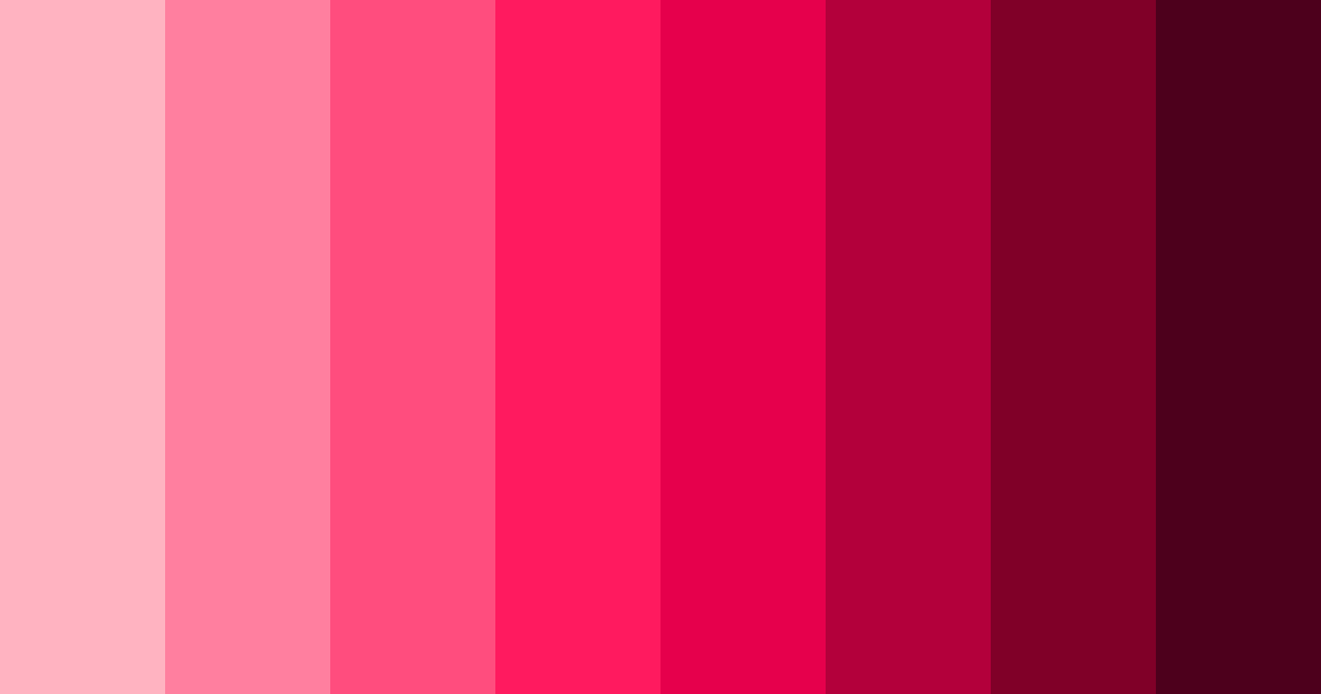 Download crimson dreams color palette PNG image (landscape)
