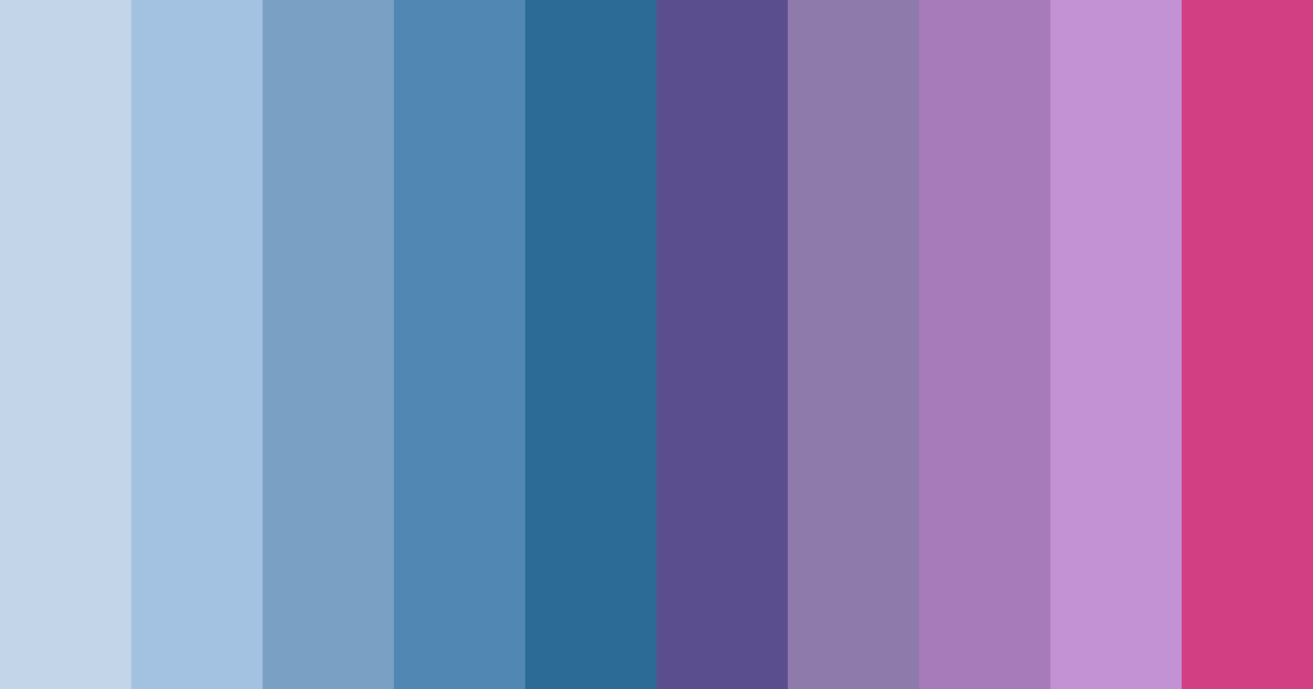 Download mystic ocean dreams color palette PNG image (landscape)