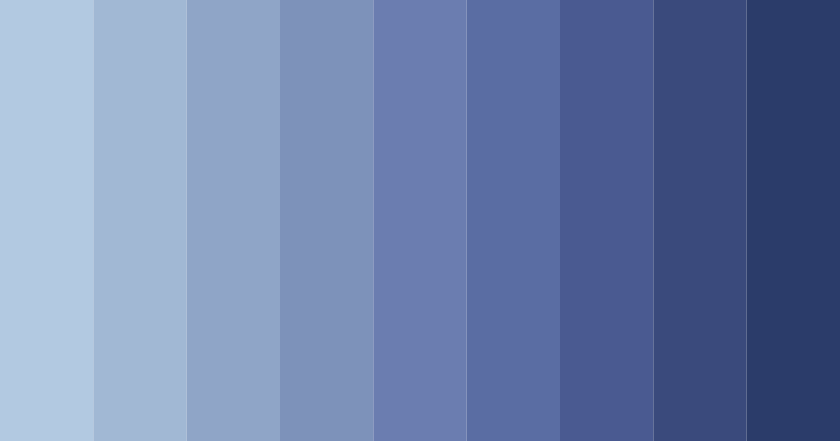 Download industrial blue color palette PNG image (landscape)