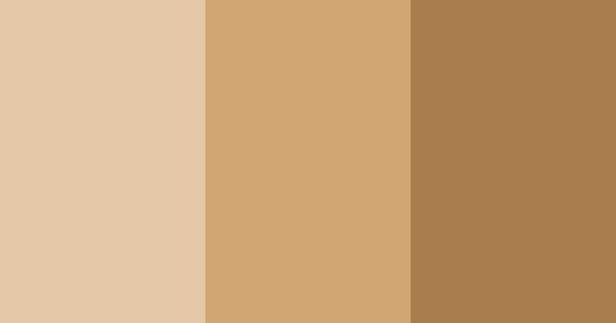 Download light brown color palette PNG image (landscape)