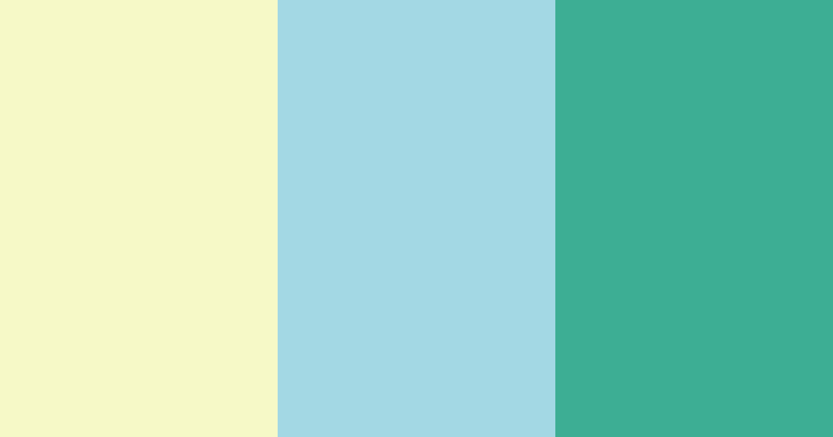 Download shades of blue green color palette PNG image (landscape)