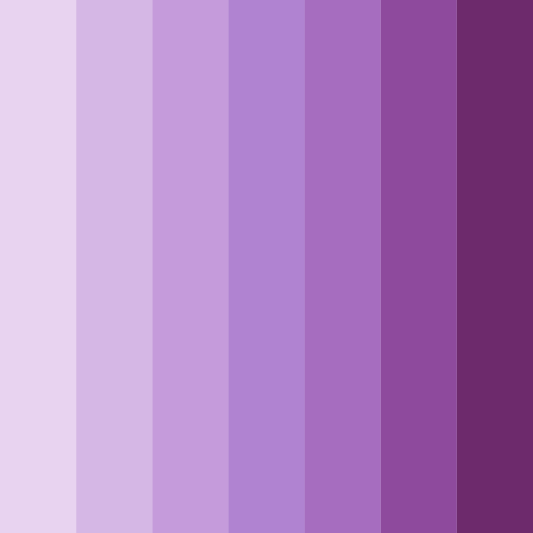 Download lavender dream color palette PNG image (square)