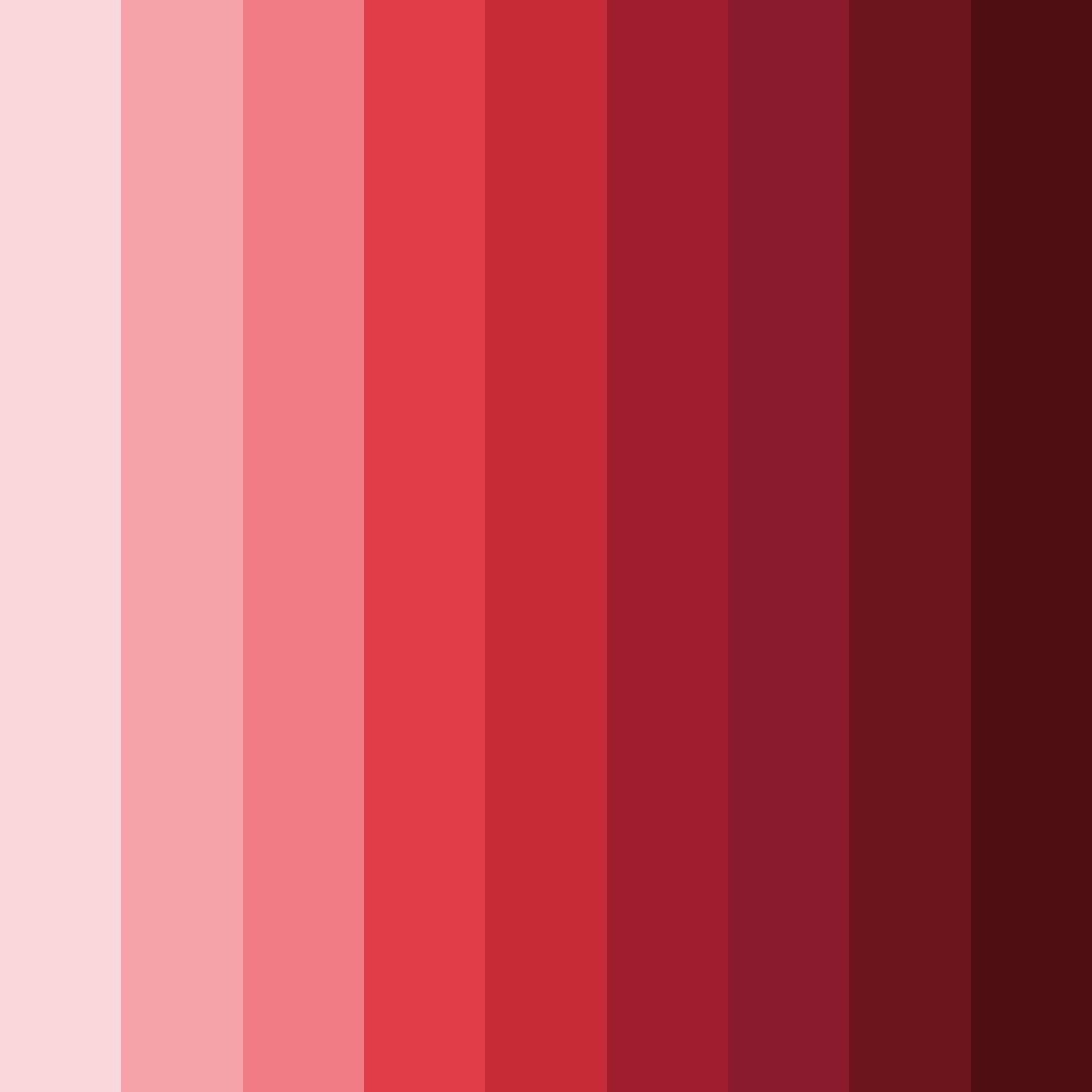 Download crimson dusk color palette PNG image (square)