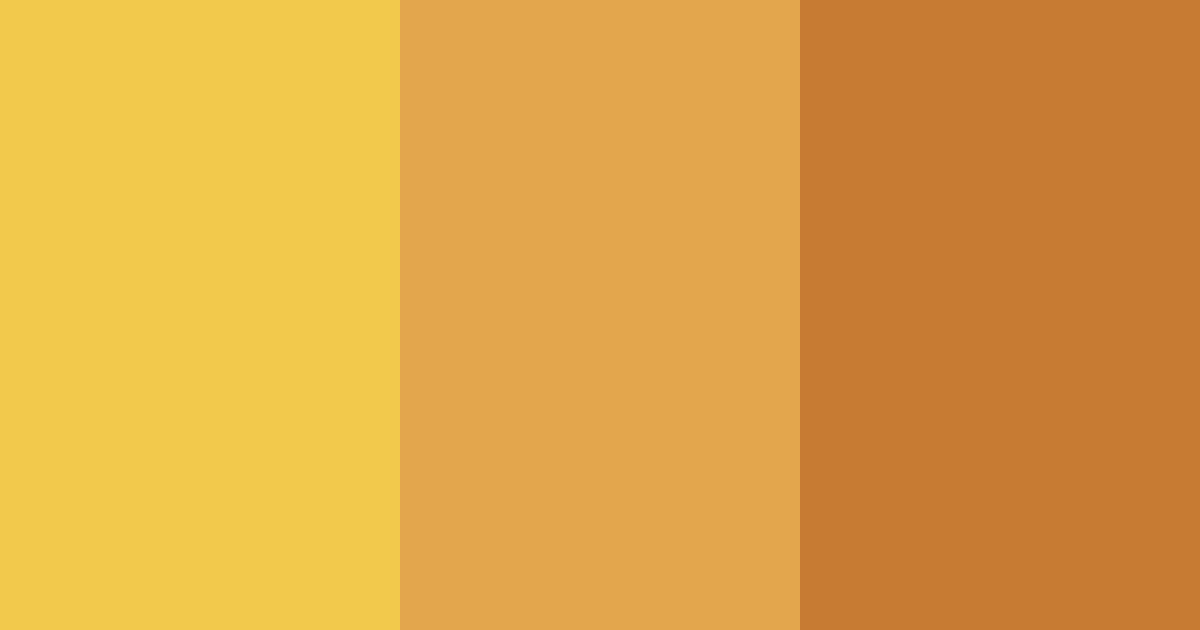 Download yellow baking color palette PNG image (landscape)