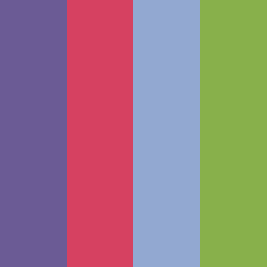 Download purple passion mix color palette PNG image (square)