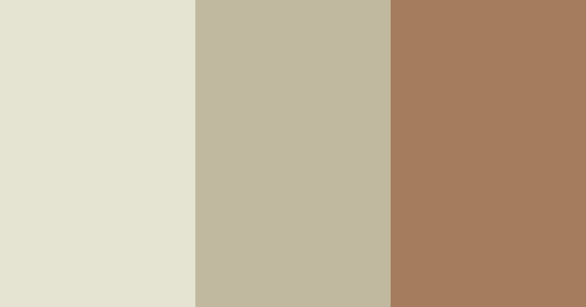 Download light beige color palette PNG image (landscape)