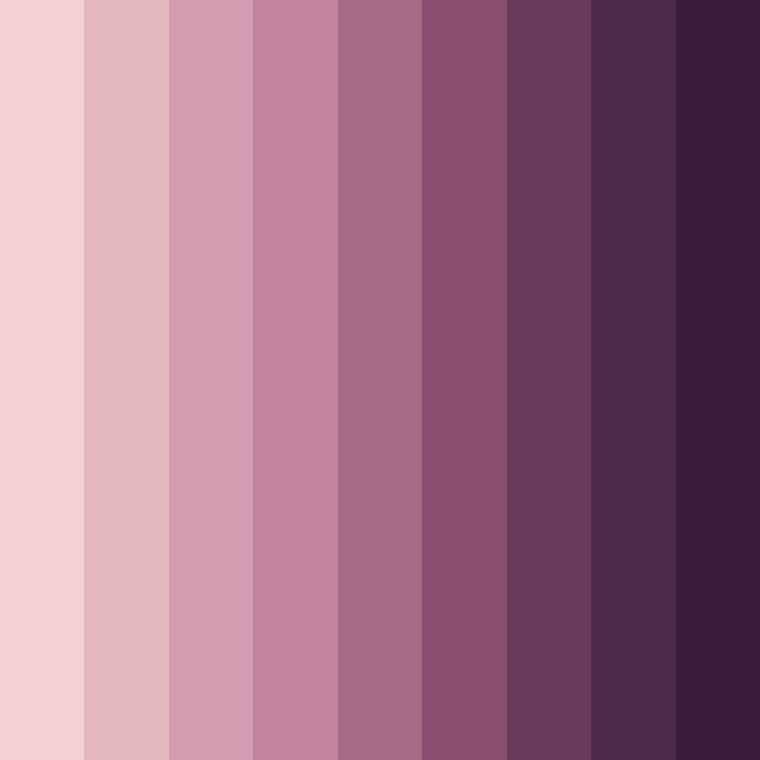 Download soft pink shades color palette PNG image (square)