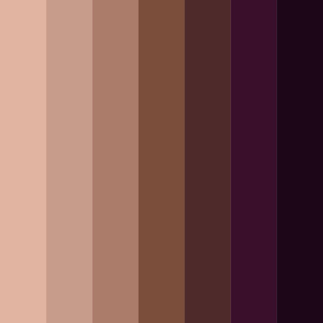 Download twilight truffle color palette PNG image (square)