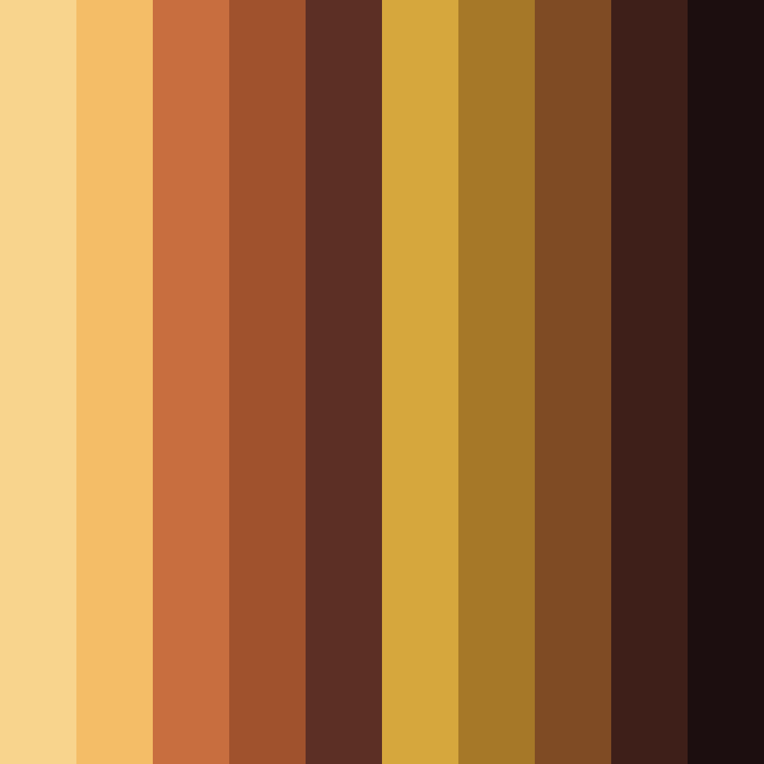 Download ember elegance color palette PNG image (square)