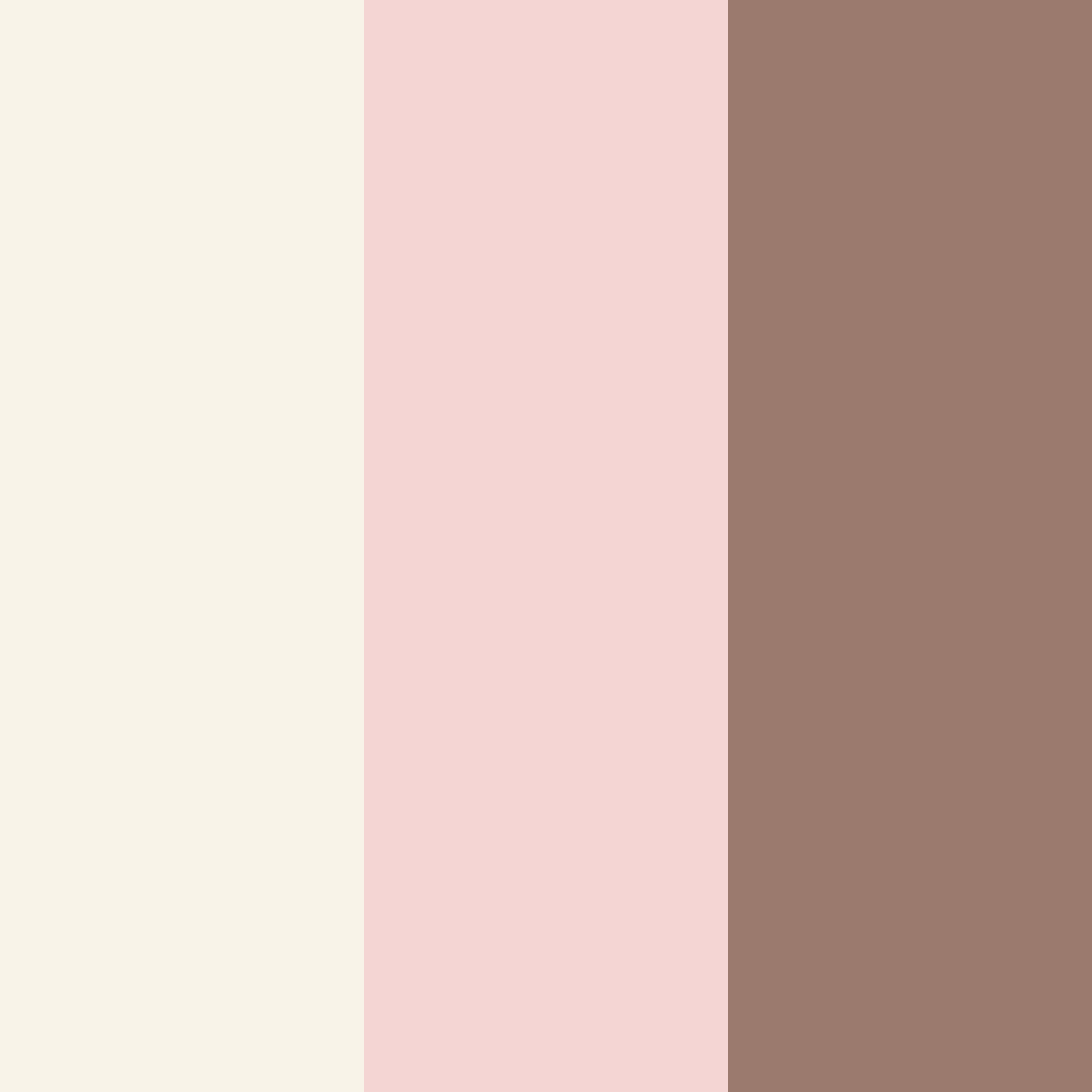 Download blush & cocoa serenity color palette PNG image (square)