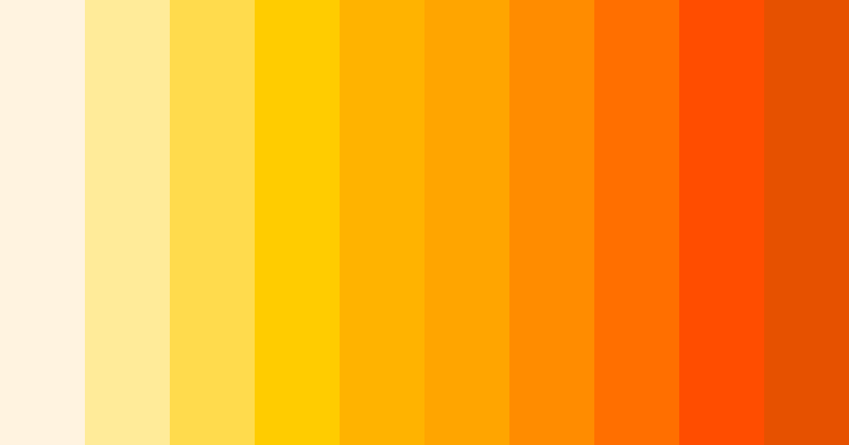 Download sunset serenade color palette PNG image (landscape)