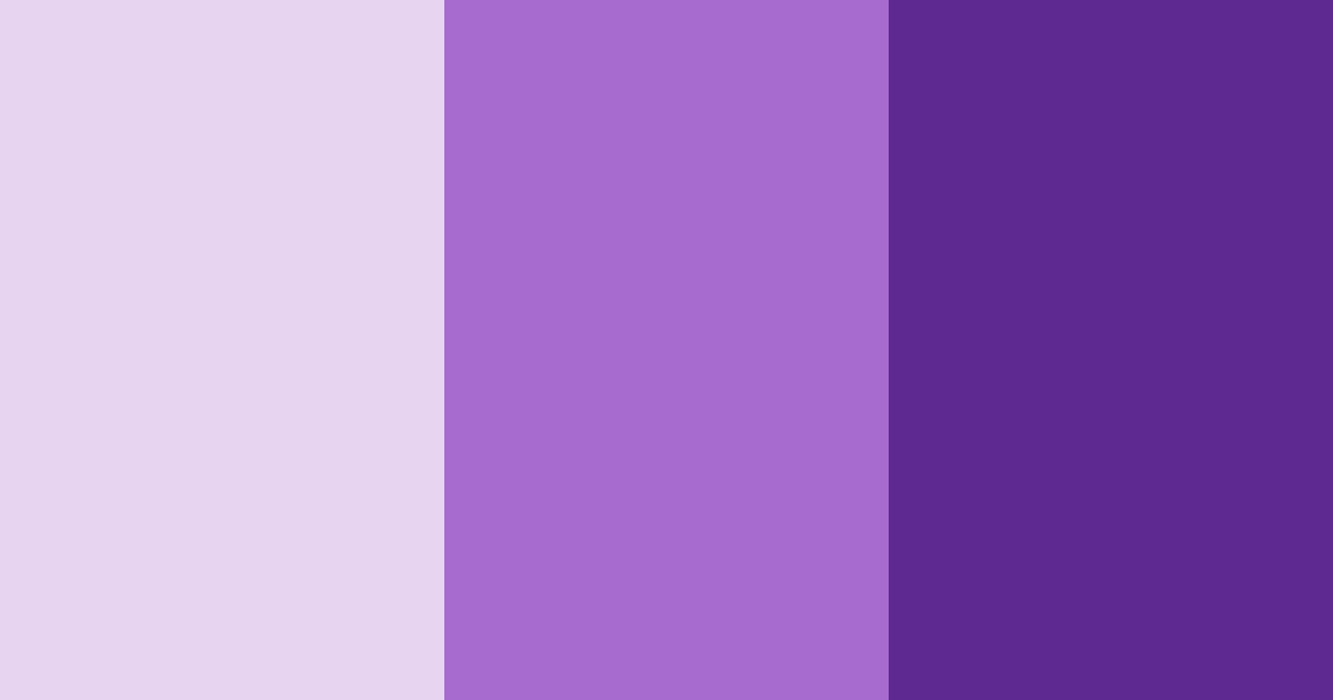 Download lavender dreams color palette PNG image (landscape)