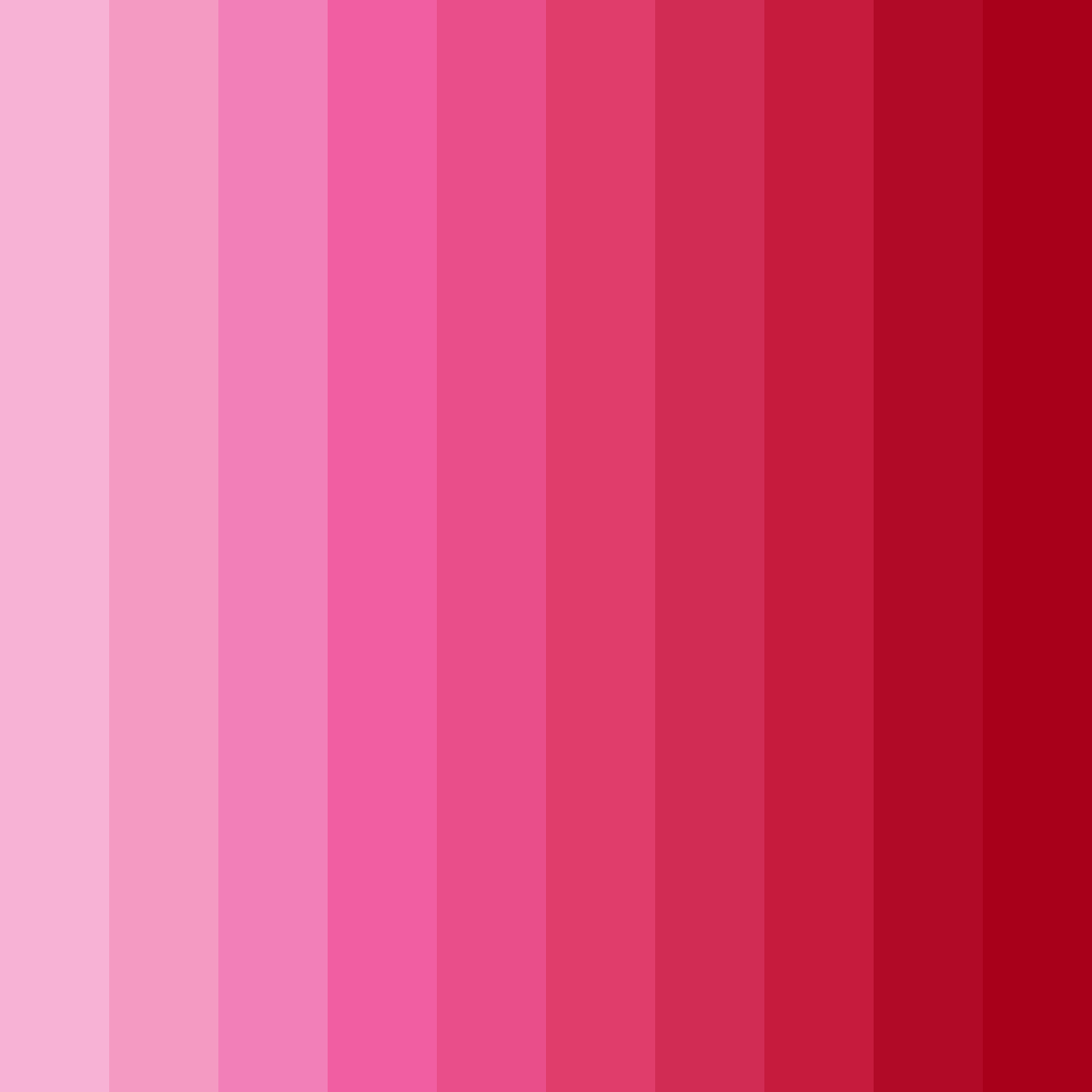 Download electric pink shades color palette PNG image (square)