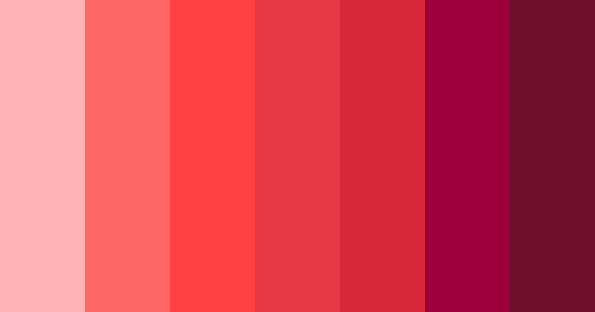 Download crimson cascade color palette PNG image (landscape)