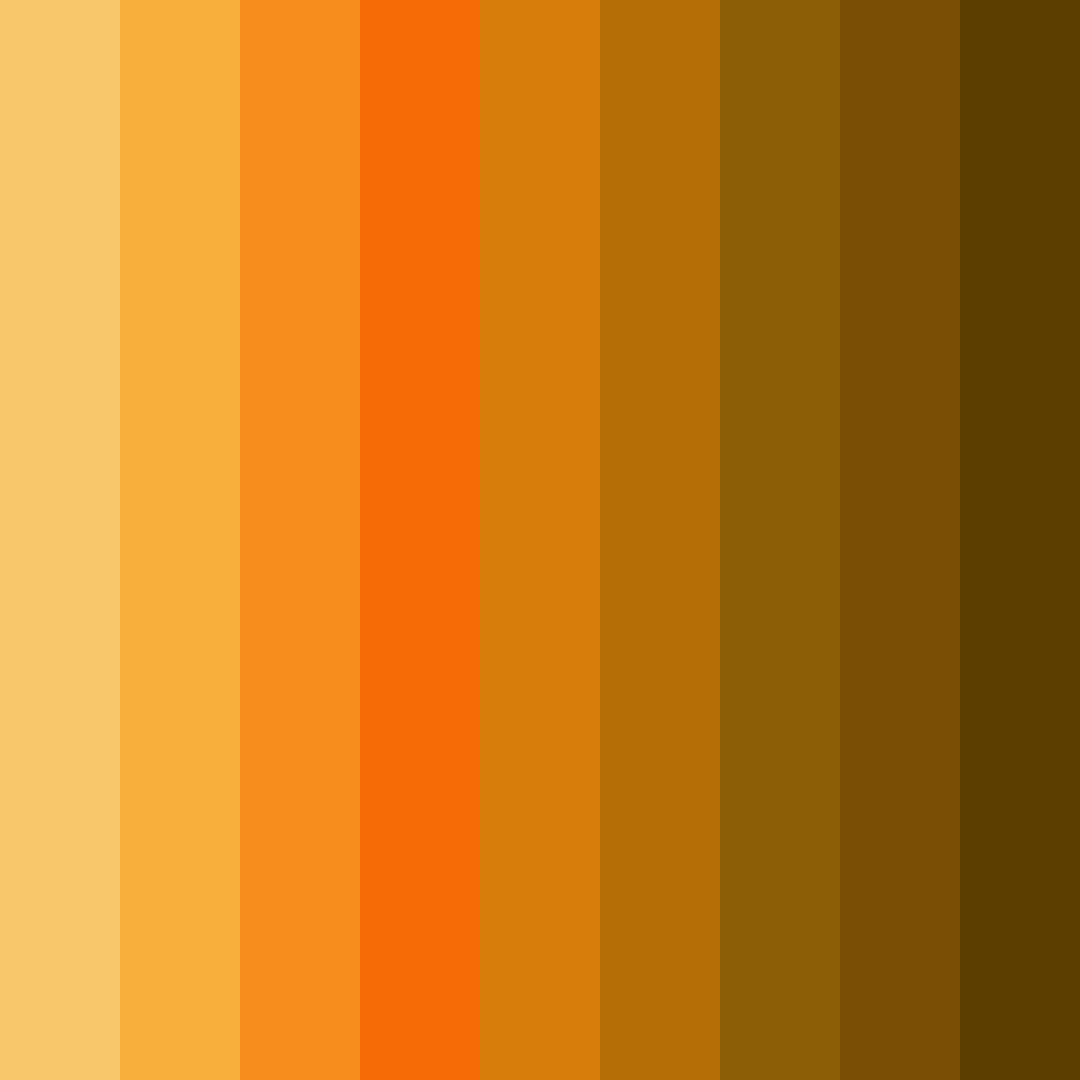 Download amber dawn color palette PNG image (square)