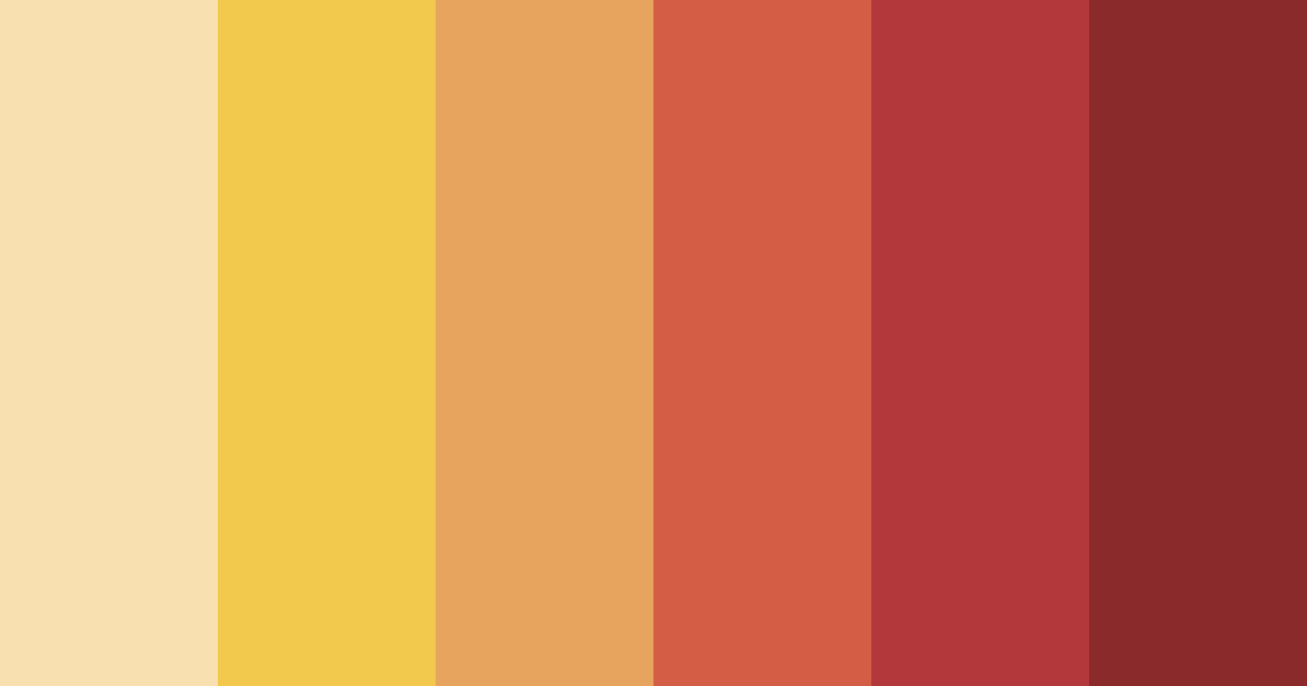 Download autumn ember color palette PNG image (landscape)